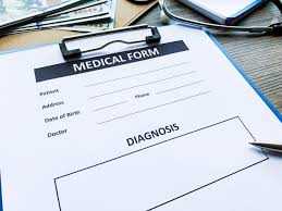 medical data form